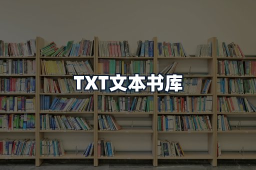 TXT文本书库